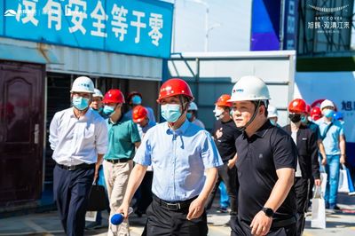 與阜陽(yáng)共質(zhì)造！2022年“質(zhì)量月”走進(jìn)旭輝雙清江來(lái)，點(diǎn)贊房地產(chǎn)開發(fā)新標(biāo)桿